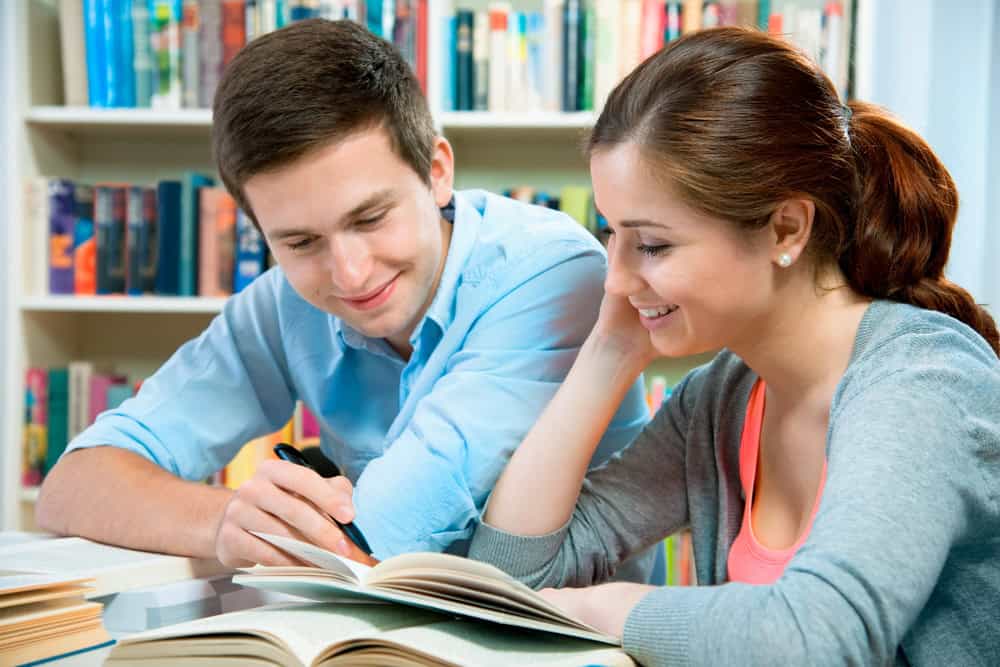 How to Start a Tutoring Business as a Teenager 1 High school students studying together — how to start a tutoring business as a teenager
